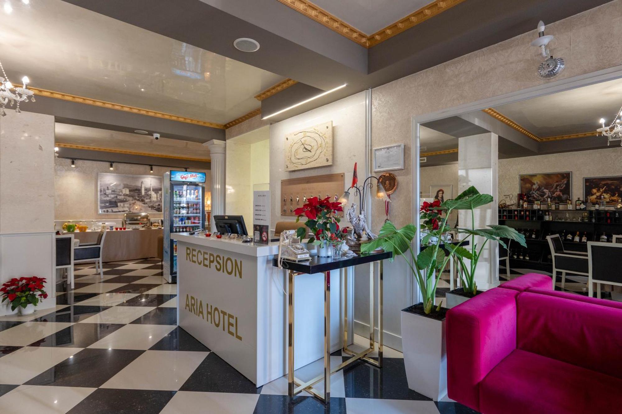 טיראנה Hotel Aria מראה חיצוני תמונה